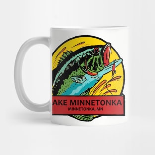 Vintage Style Lake Minnetonka Minnesota Decal Mug